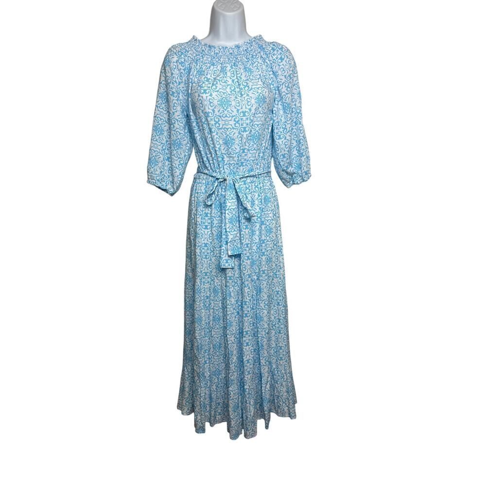 Melissa Odabash CARMEN AMALFI CELESTE MIDI DRESS Sz. XS